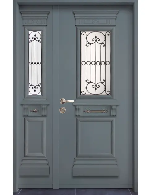 דגם יוני דלת וחצי צבע אפור שמיים 7322