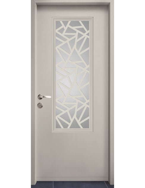 דגם נראה דלת כניסה מעוצבת צבע-שמנת-חלבית-9001