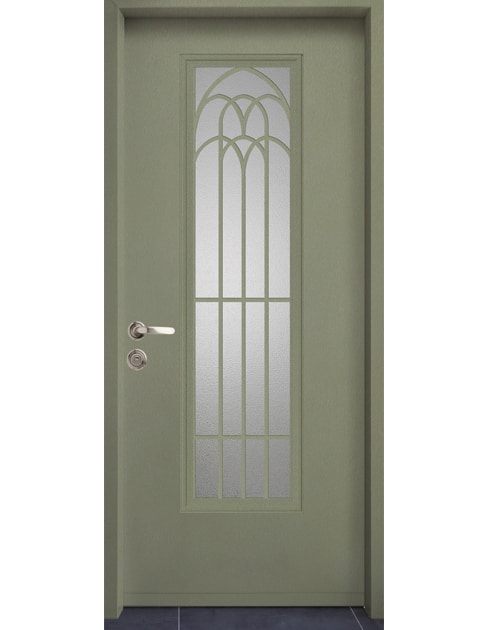 דגם ארקוס גדול דלת כניסה צבע יורק מרווה 6219