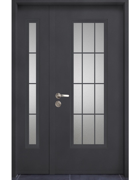 דגם לימסול דלת וחצי צבע אפור בזלת 7126