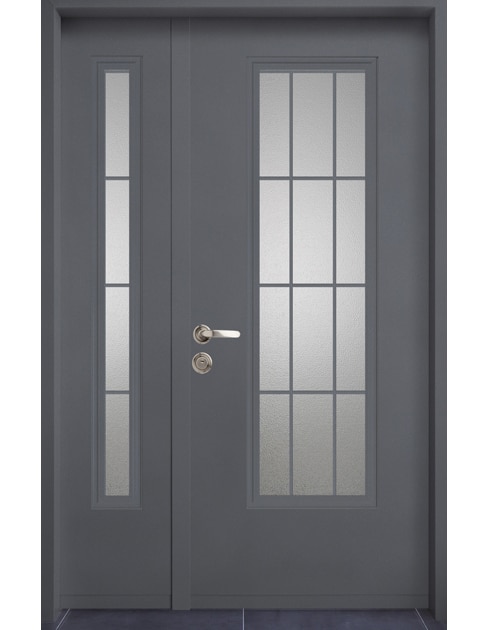 דגם לימסול דלת וחצי צבע אפור בטון 7110