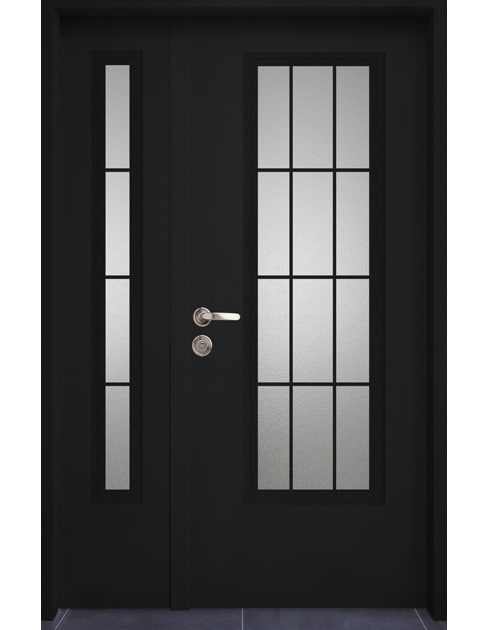 דגם לימסול דלת וחצי צבע שחור 9005