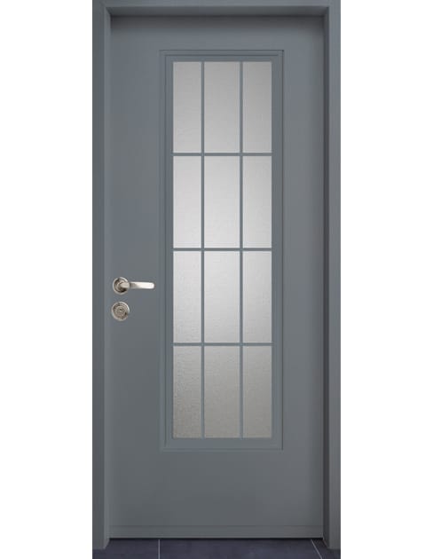 דגם לימסול דלת כניסה צבע אפור שמיים 7322
