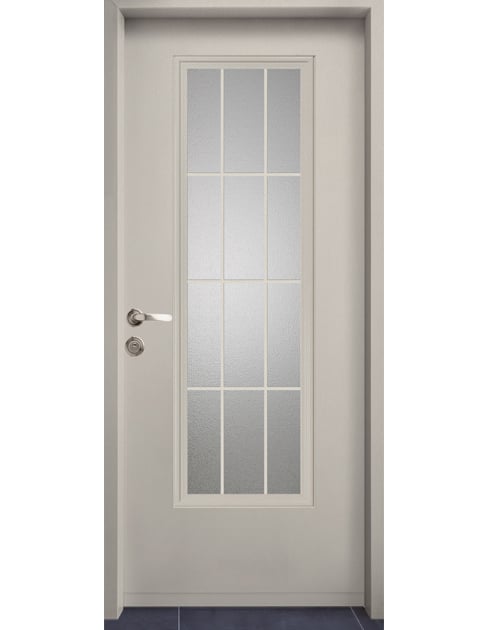 דגם לימסול דלת כניסה צבע שמנת חלבית 9001