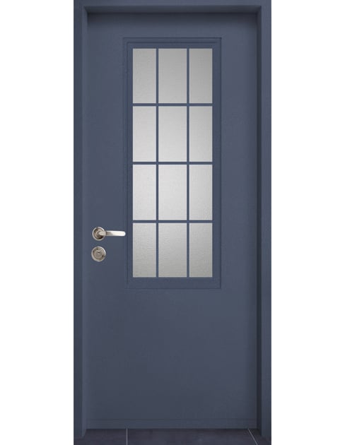 דגם פירנצה דלת כניסה צבע כחול חצות 5103
