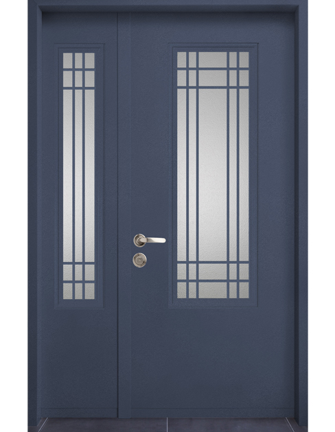 דגם ויקטוריה דלת וחצי צבע כחול חצות 5103