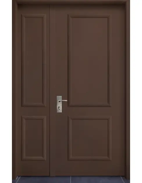 דגם רנסנס דלת וחצי צבע חום קפה MR09